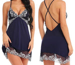 Load image into Gallery viewer, 2 Piece mini Dress Lace Lingerie with lace
