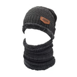 Load image into Gallery viewer, Winter Knitted Hat and Scarf Set
