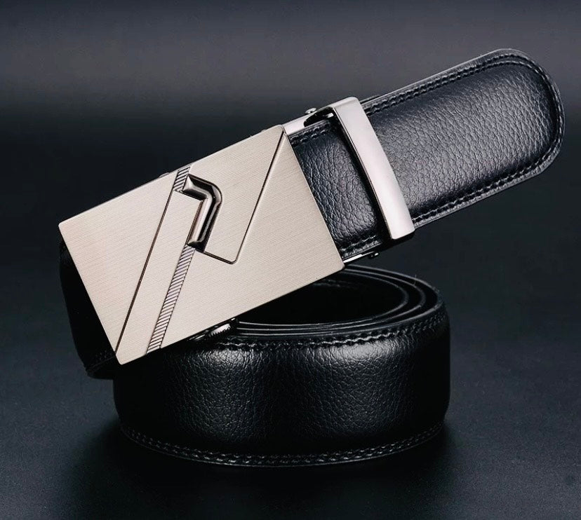 Genuine Leather Belt for Men, Valentine's Day Gift for Him Lifetime Leather  