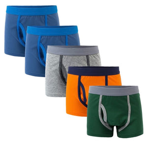 Boys Cotton Boxers (5 piece)