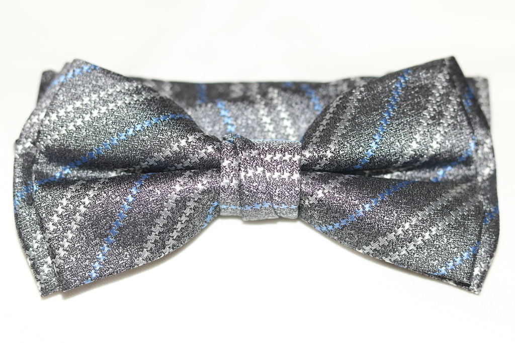 Modern Stripes Print Bow Tie