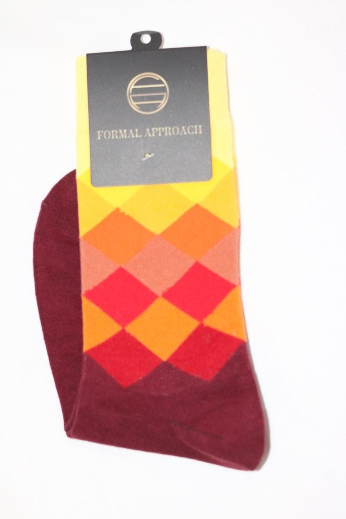 Colourful Checked Socks