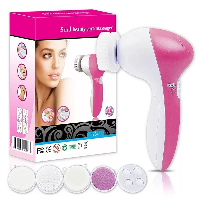 5-in-1 Facial Cleansing Massaging Set